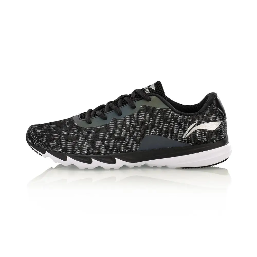 Li-Ning мужские кроссовки с подкладом, светильник, кроссовки для бега, дышащая Светоотражающая спортивная обувь, ARBM117 XYP549 - Цвет: ARBM117-1H