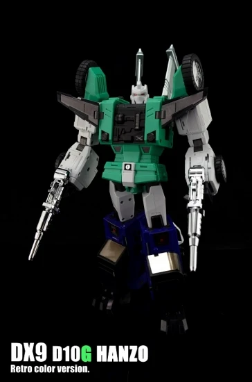 Трансформация DX9 Toys D10G Sixshot Hanzo (ретро цвет ver.)|Игровые фигурки и трансформеры| |