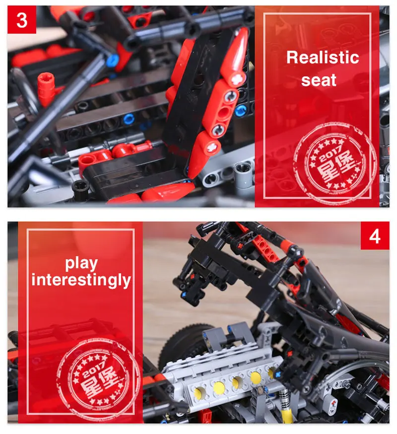 

XB07003 1914PCS Car Model Toys The MOC Assassin X19 Sport Car Set Building Blocks Bricks Car Model Toys Gifts