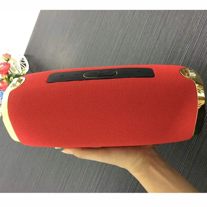40 Вт Bluetooth динамик Портативная звуковая колонка музыкальный плеер ПК Компьютерные колонки Колонка бум коробка с FM радио Aux TF сабвуфер