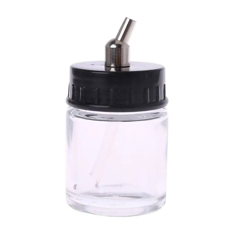 Аэрограф со стеклянной бутылкой стандартный насос с всасывающей крышкой и