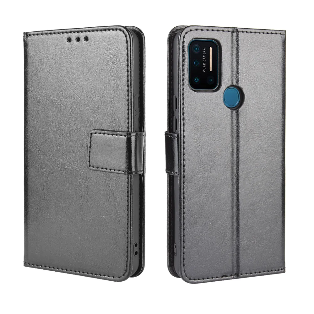 for umidigi a7 pro case luxury leather flip wallet phone case for umidigi a7 pro case stand function card holder free global shipping