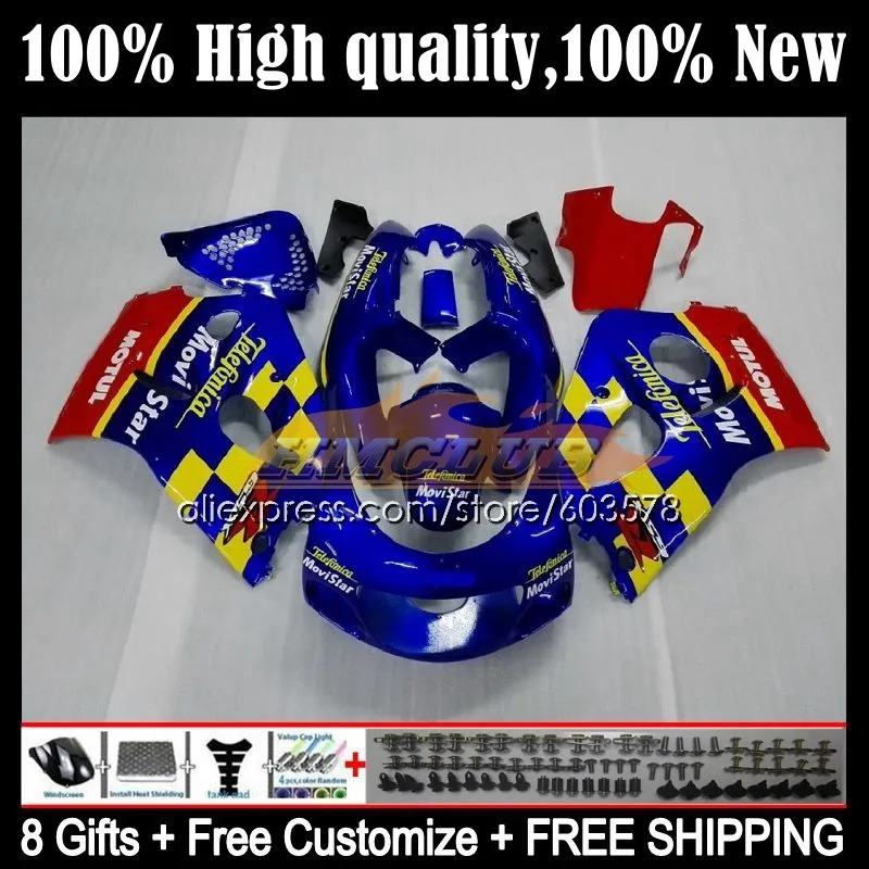 

Корпус для SUZUKI SRAD GSX-R600 GSXR 750 600 0CL.23 Movistar Синий GSXR750 96 97 98 99 00 GSXR600 1996 1997 1998 1999 2000 обтекатели