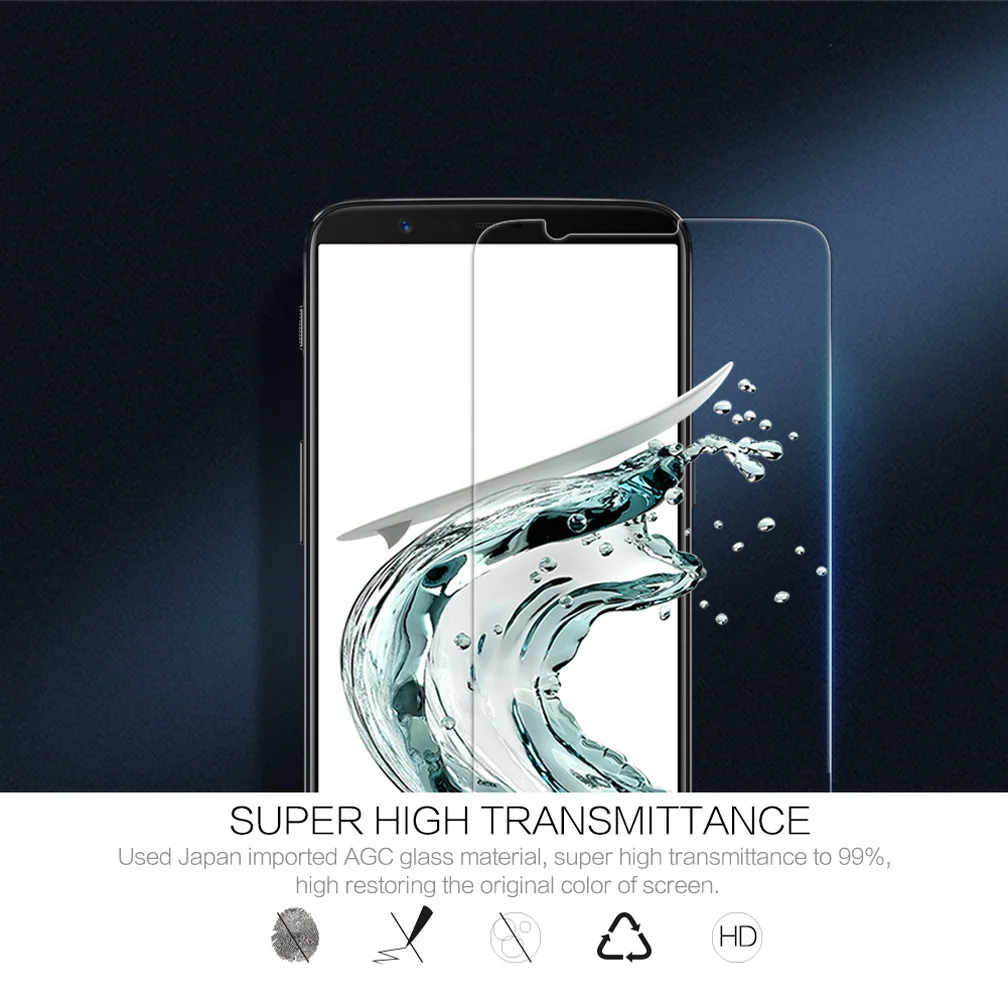 Защитное стекло для экрана Oneplus 5T 6,01 ''NILLKIN Amazing H/H+ PRO 9 H из закаленного стекла для Oneplus 5 T