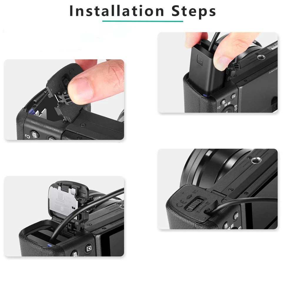 USB Type-C Кабель-адаптер для Sony A7S2 A7S A7 II R RII a7m2 A6000 A6300 A6500 A7000 | Электроника