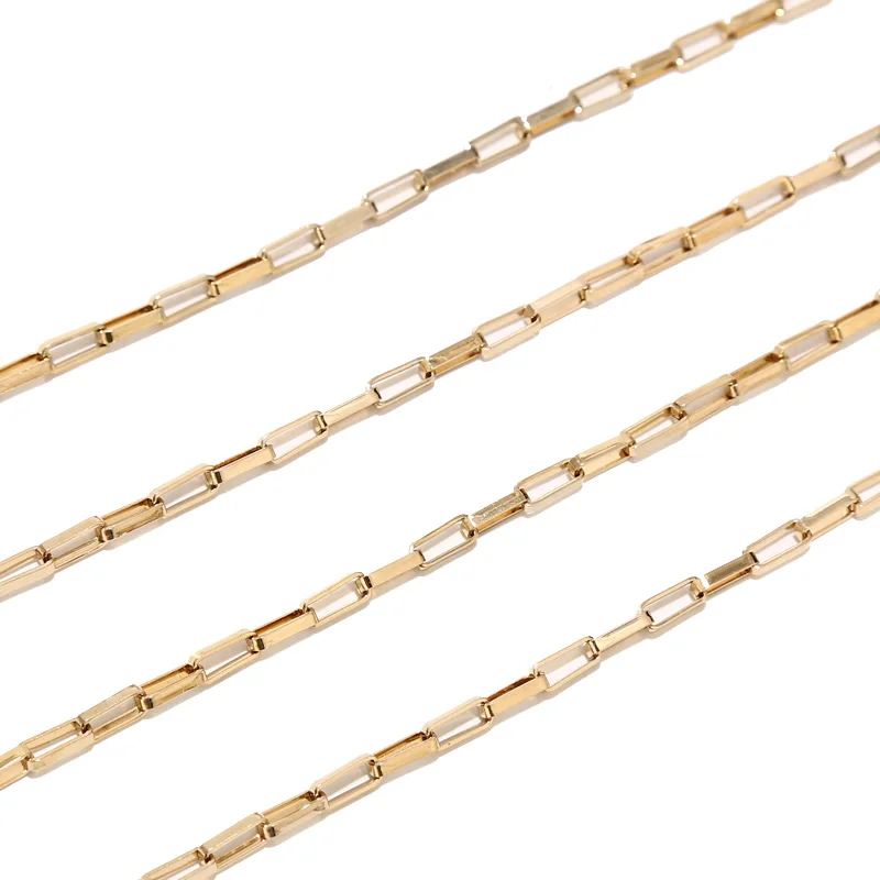 Цепочка Из Нержавеющей Стали 3 2 мм для изготовления ювелирных изделий