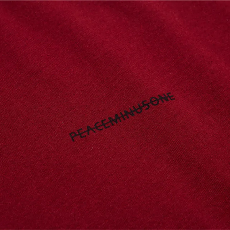 Peaceminusone x Футболка с фрагментами Дейзи бигбанг G-Дракон Летняя Повседневная