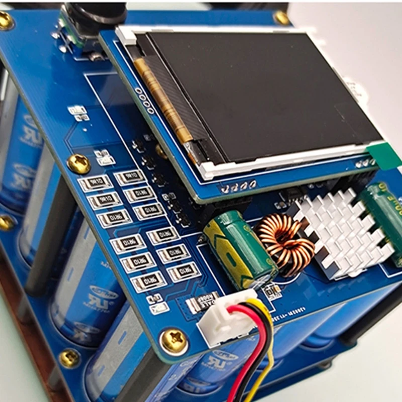 Небольшой прибор для точечной сварки комплект Портативный DIY конденсатор с