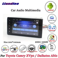 car android multimedia system for toyota camry xv30daihatsu altis 2001 2006 radio stereo gps navigation hd touch screen