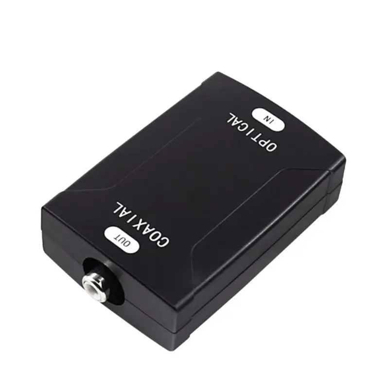 Цифровой оптический к коаксиальному аудио конвертер вход цифровому выходу с DVD