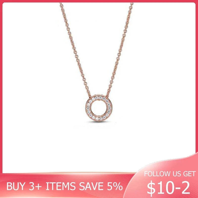 2020 925 серебро съемки посвященной дню Святого Валентина модное розовое паве круг с