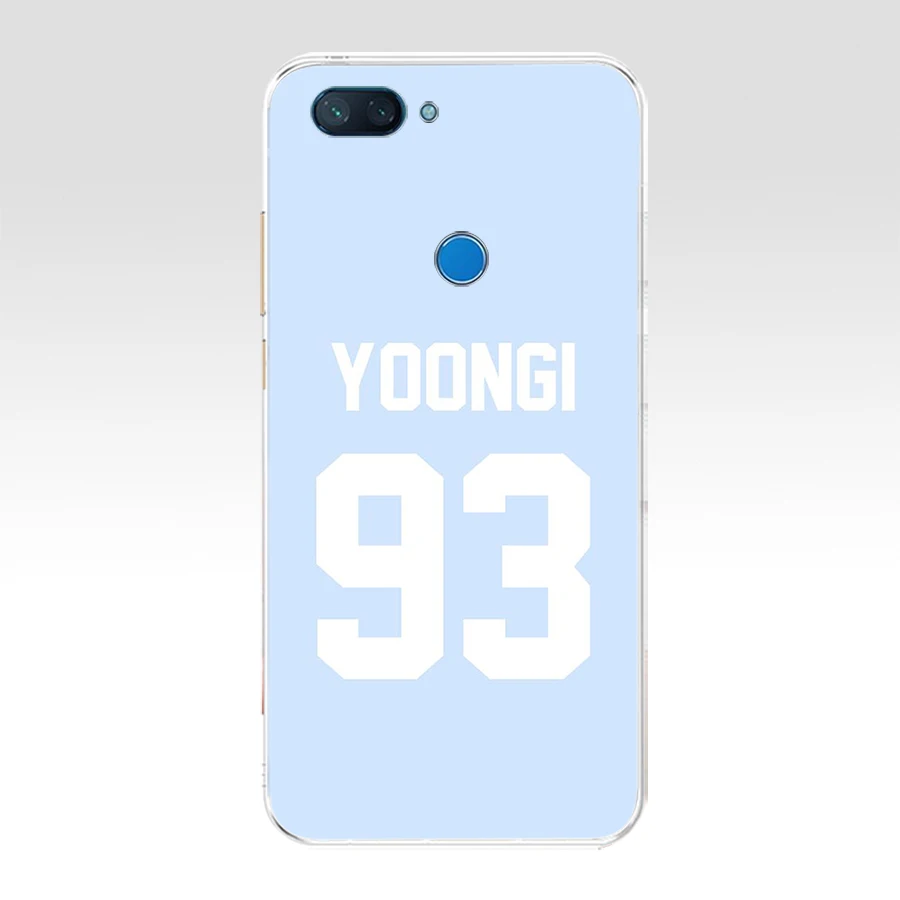 051FG TS jersek Jungkook jhope jimin T Мягкий Силиконовый ТПУ чехол для телефона xiaomi redmi mi 8 A1 A2