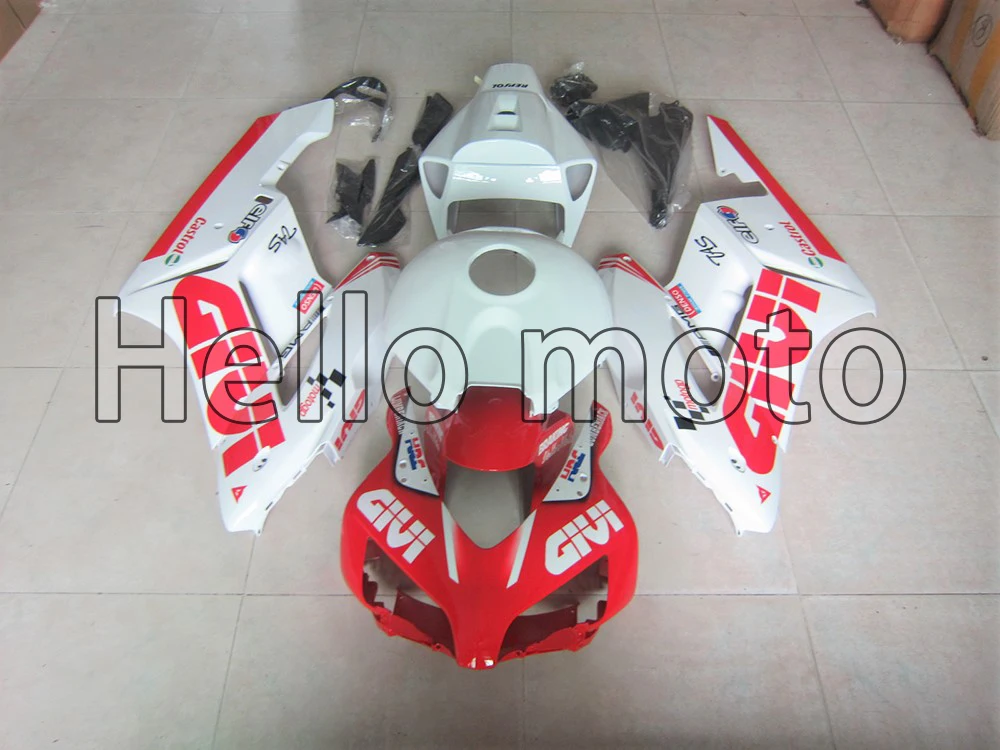 

НОВЫЕ комплекты обтекателей ABS для литья под давлением, подходят для HONDA Fireblade CBR1000RR 2004 2005 SC57 CBR1000 RR, комплект кузова