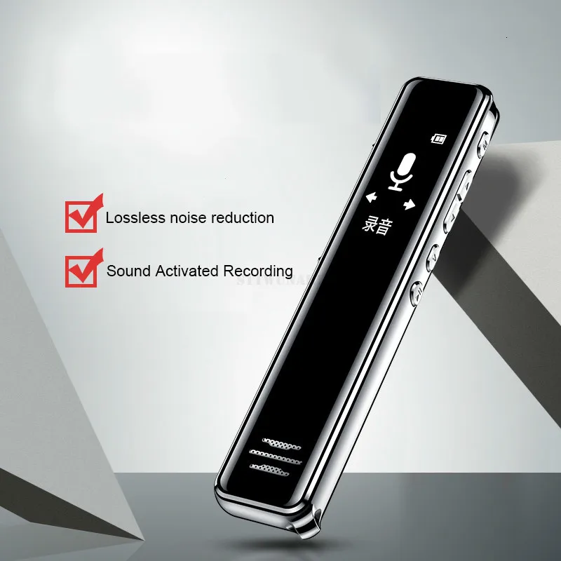 Мини цифровой диктофон аудио диктофон-ручка маленький Голосовая активация