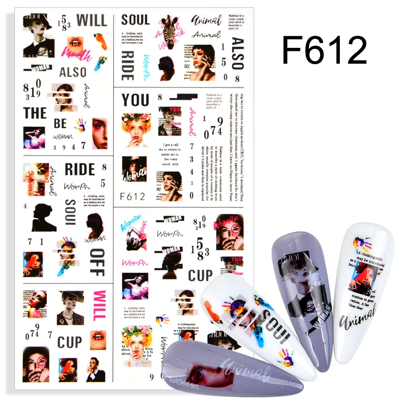 1 шт. фрукты слайдеры ногти арбуз/клубника/Оранжевый 3D наклейки для ногтей новый