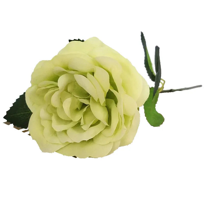 10 шт./лот Искусственный цветок розы искусственный венок одинарный Шелковая Роза