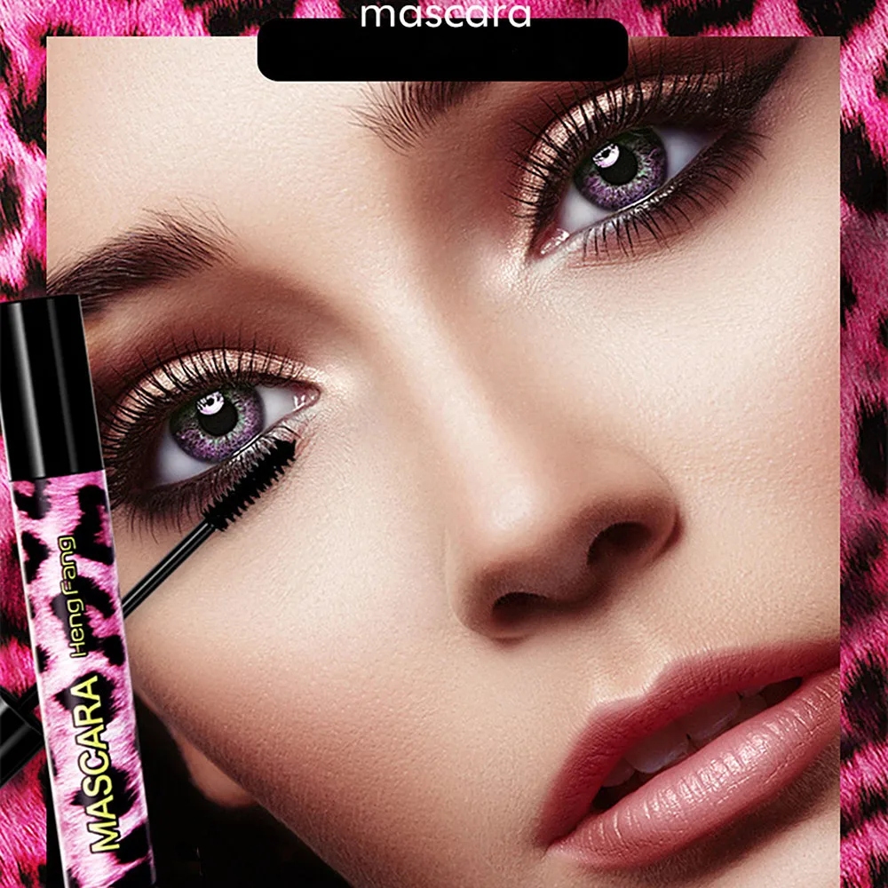 Полная профессиональная тушь для макияжа глаз водостойкая 4d шелковое волокно