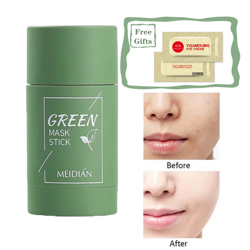 Оригинальная Корейская маска очиститель с зеленым чаем увлажняющая для глубокой