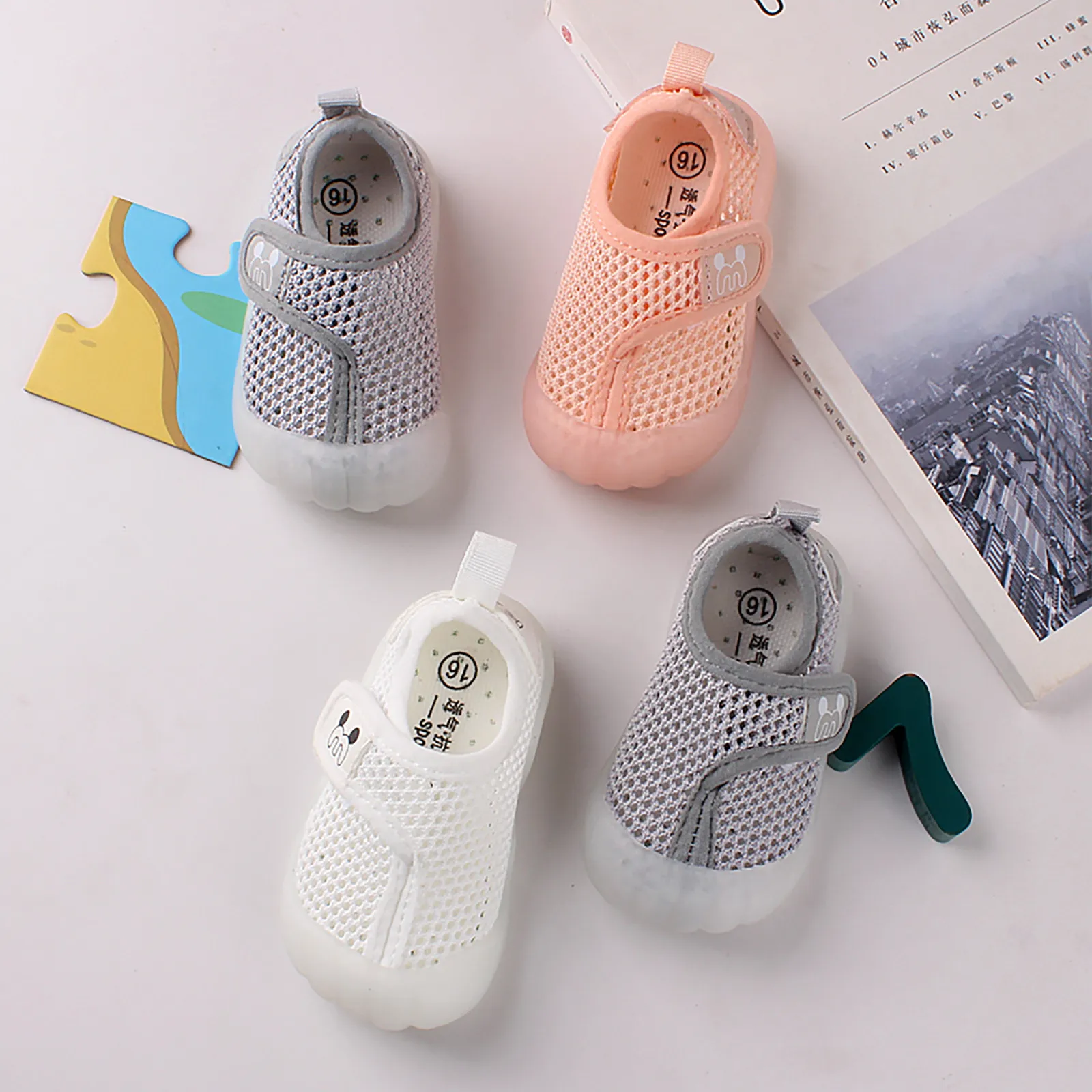 

Toddler Shoes Baby First-Walking Breathable Mesh Infant Boys Girls Soft Trainers Sandals baby shoes Sandals baby baby girl Sanda