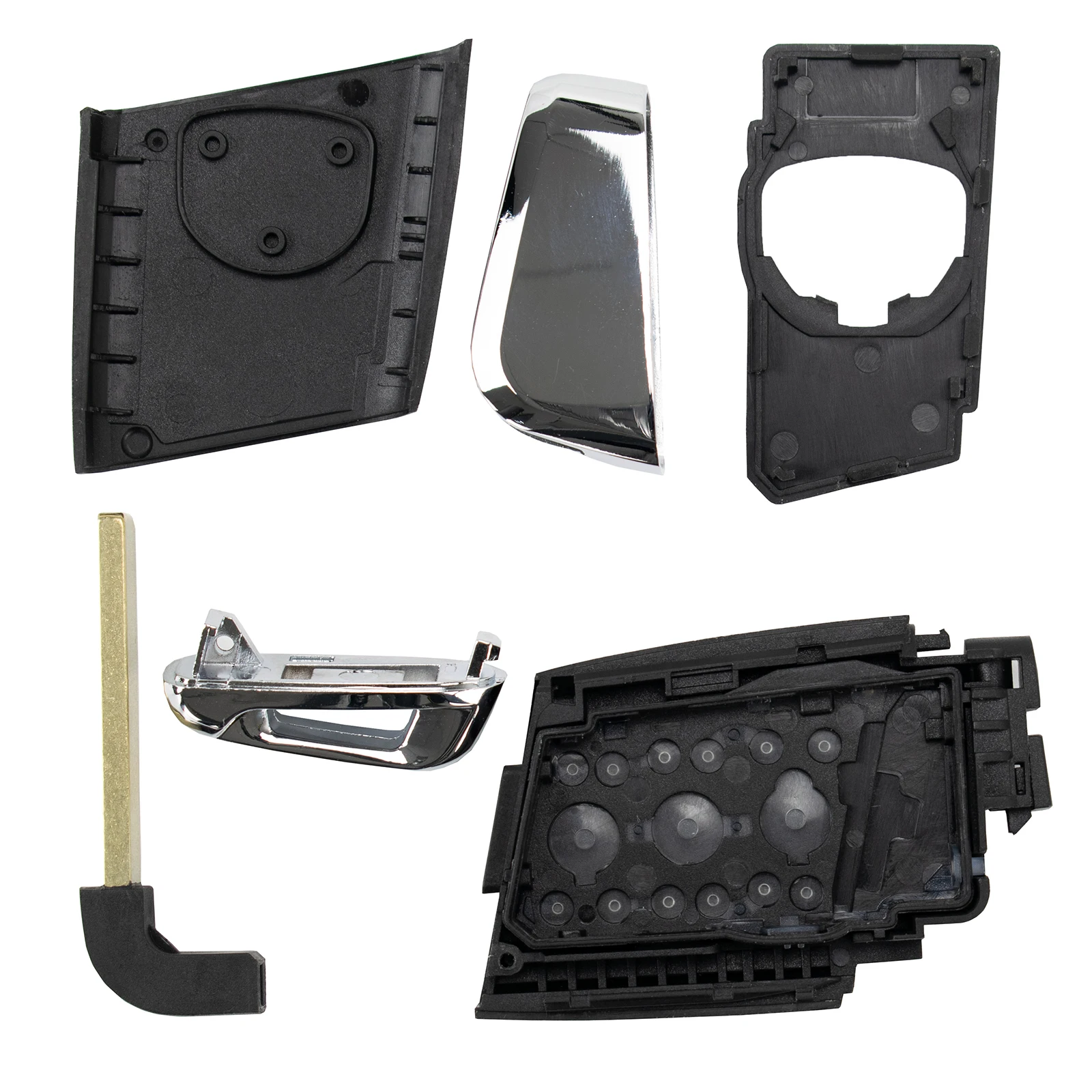 

Car Key Smart Remote Shell Case 3 Buttons Auto Insert Blade For VW Arteon Passat B8 Tiguan MK2 Skoda Superb A7 Variant Kodiaq