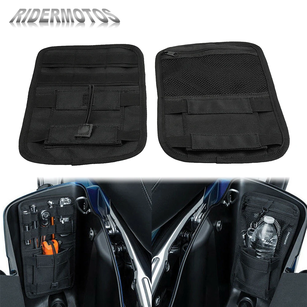 Сумка Органайзер для мотоцикла 2 шт. жесткие сумки чехол хранения Harley Touring Road King