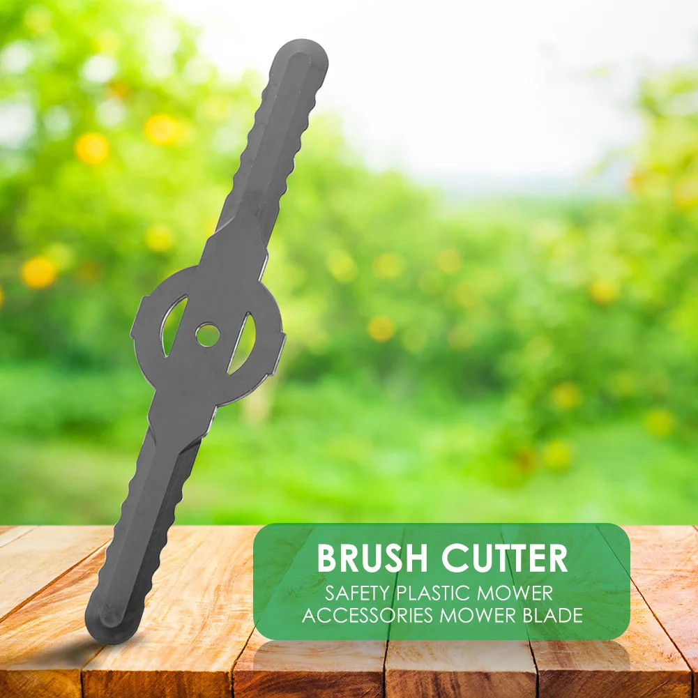 Триммер Пластиковые лезвия садовая трава газонокосилка кусторез замена