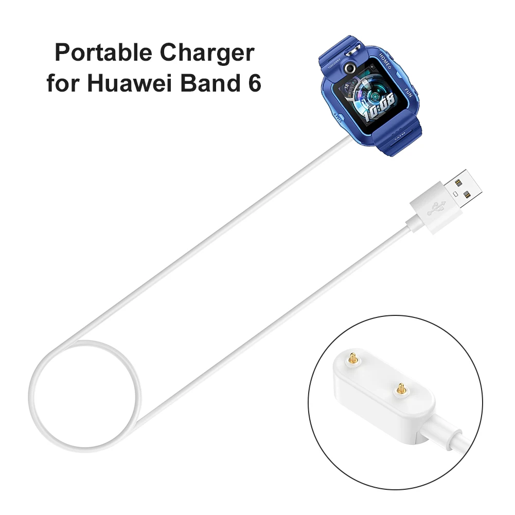 1 м USB кабель для зарядки портативный браслете Huawei Band 6/часы подходят Honor Зарядная