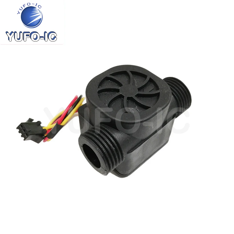 Датчик расхода воды 4 G1/2 Интерфейсный диспенсер для водонагревателя расходомер