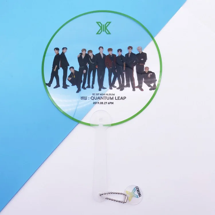 X1 прозрачные карты Подвески kpop аксессуары подарок - Цвет: B