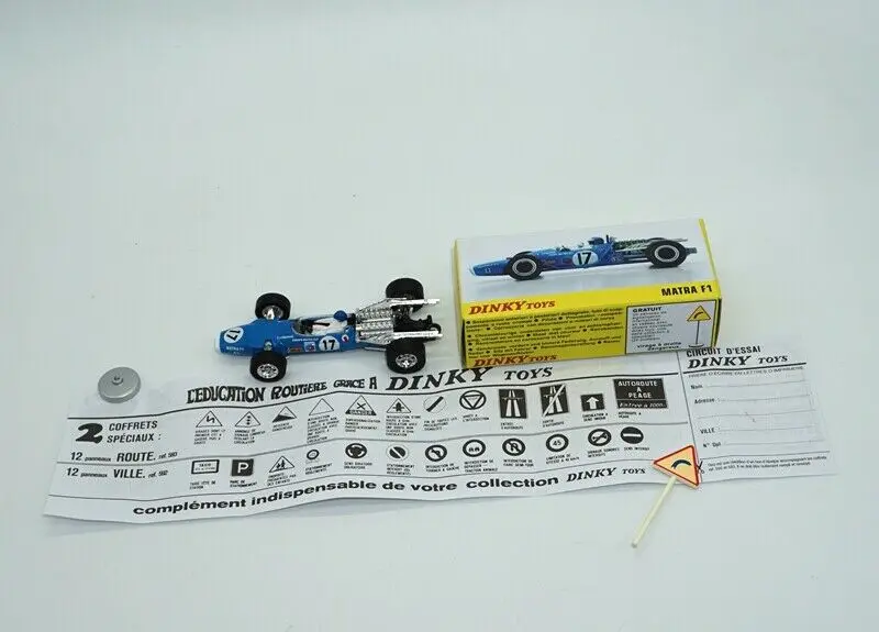 

1/43 ATLAS 1417 MATRA F1 CAR MODEL RARE DIE CAST ALLOY COLLECTION