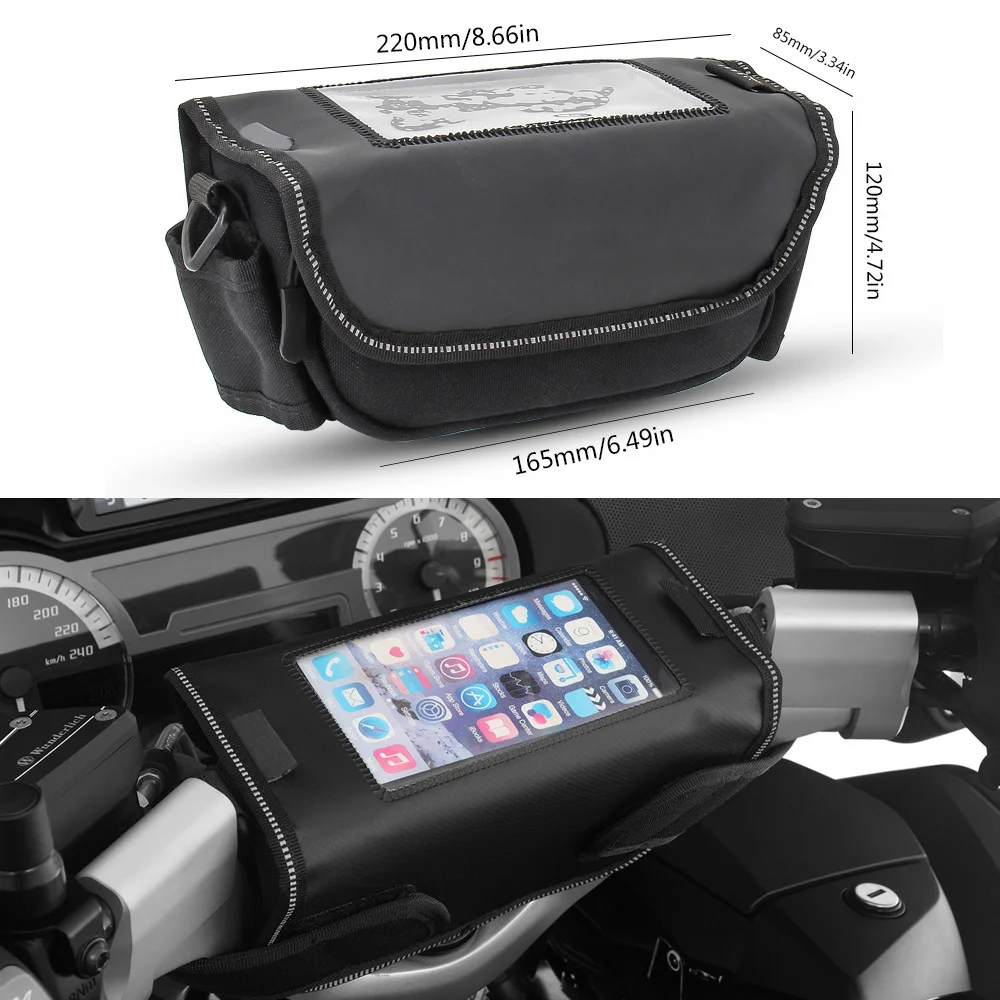 Сумка на руль мотоцикла держатель для телефона водонепроницаемая сумка BMW R850RT R850R