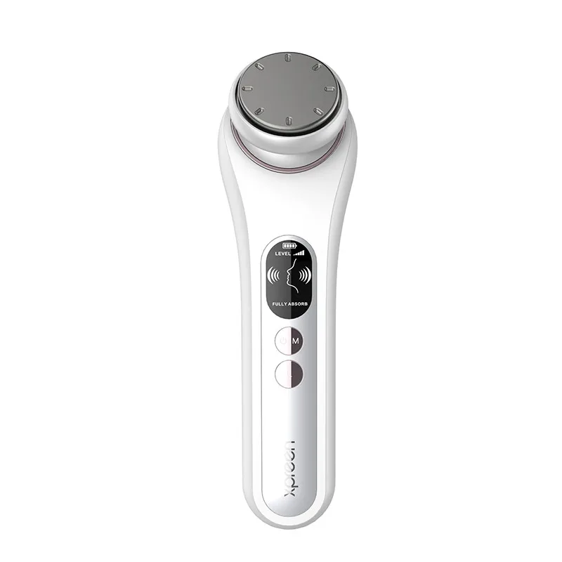 Portable multifunctional skin care beauty device daily care face massager Ion cleansing Infusing and cooling machine