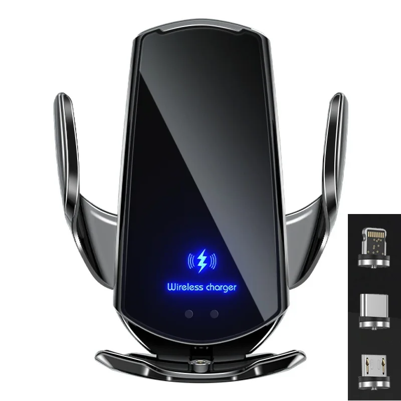 

Автомобильная Беспроводная Быстрая зарядка для мобильных телефонов