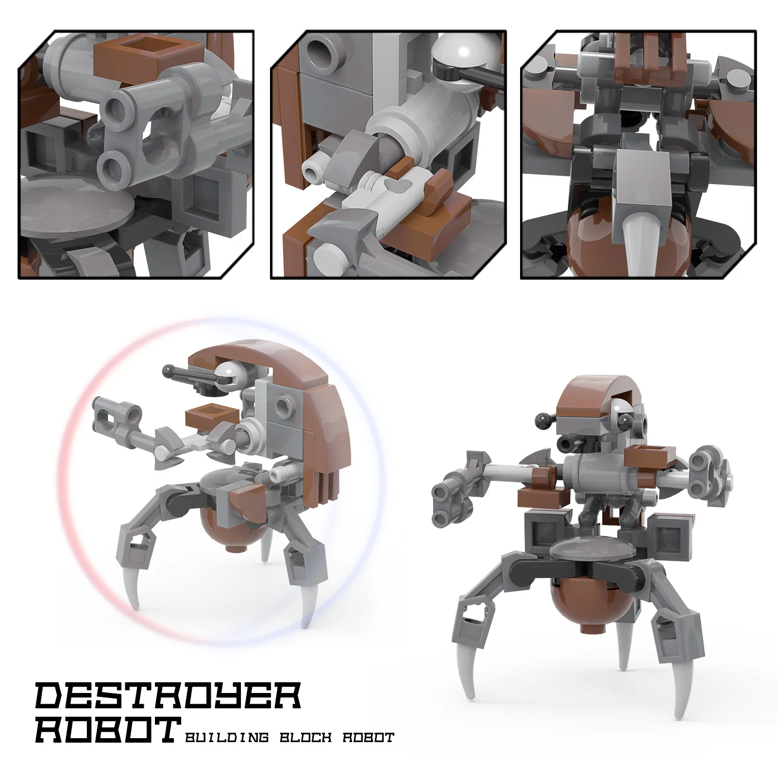 Робот-конструктор разрушение из серии Звездные космические войны эсминец
