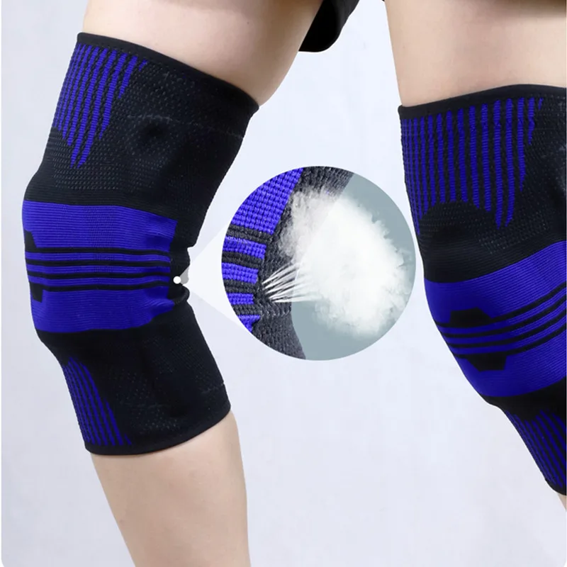 

Non-slip for Man Women Running Sports Injury Recovery Joint Pain Relief Knee Brace Compression Sleeve Support with Silicone