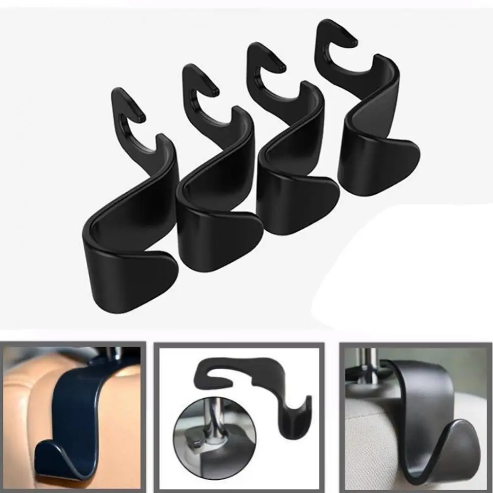 

Universal Car Seat Hook Back Hook Car Accessories Interior Portable Hanger Holder Storage for Car Bag Purse Cloth