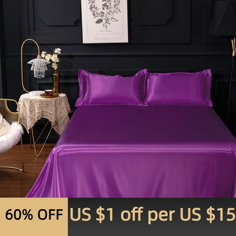 

Summer ice silk bed sheet student single 1.5 single piece cold dormitory bed cover sheet 1.8 m double bed