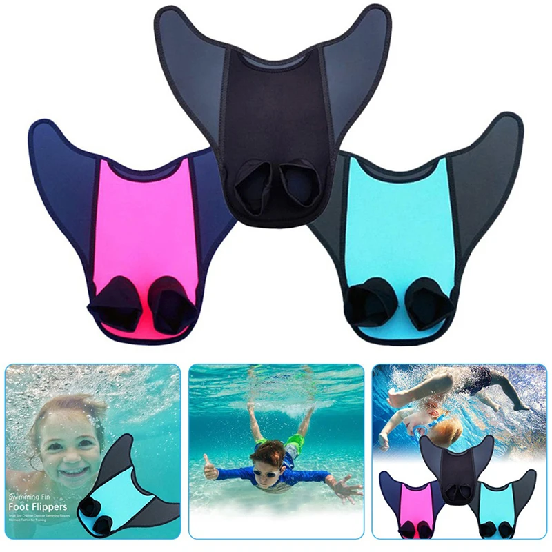 

Ласты для плавания «русалка», резиновые ласты для плавания, короткие, нейтральные, регулируемые, для дайвинга