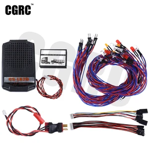 Комплект звукосветильник системы 2 в 1 для 114 Tamiya RC Truck SCAINA MAN 110 гусеничная машина Traxxas TRX4 SCX10, детали для обновления