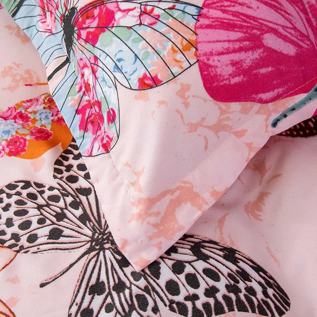 

2020 New Product 1pcs 100% polyester printing fitted sheet with four corners and elastic band sheets hot sale WITH pillowcases