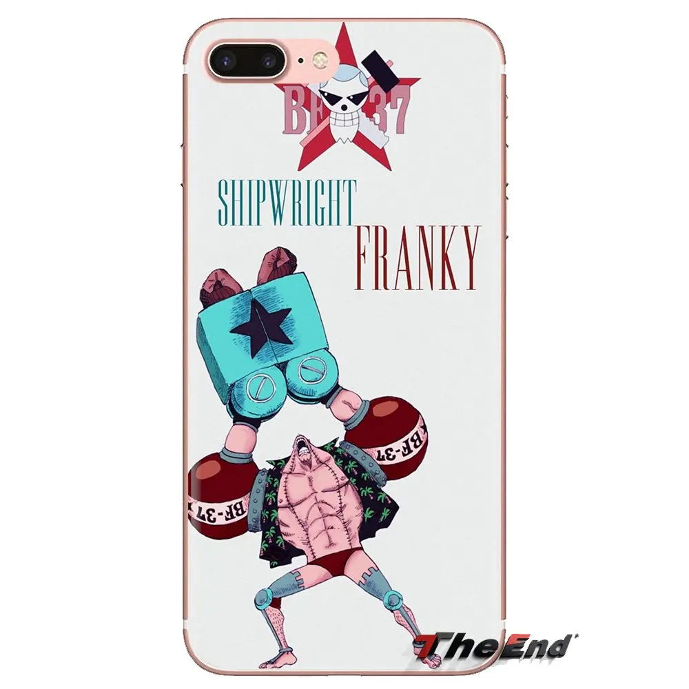 Аниме one piece Franky TPU прозрачная сумка чехол для sony Xperia Z Z1 Z2 Z3 Z5 compact M2 M4 M5 E3 T3 XA Aqua LG G4 G5