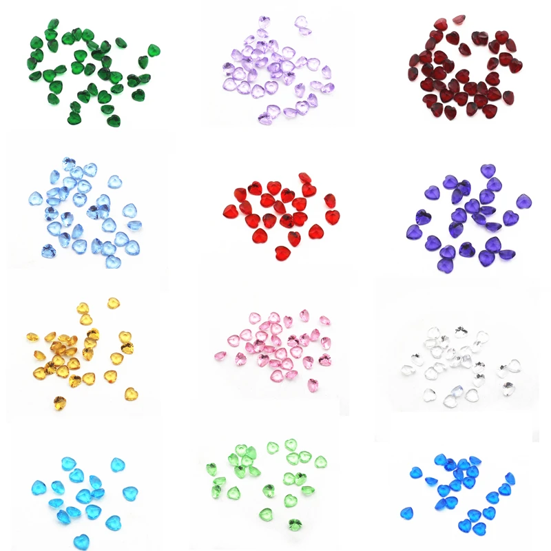 Хрустальные Плавающие Подвески из горного хрусталя камень по рождению 120 шт./лот