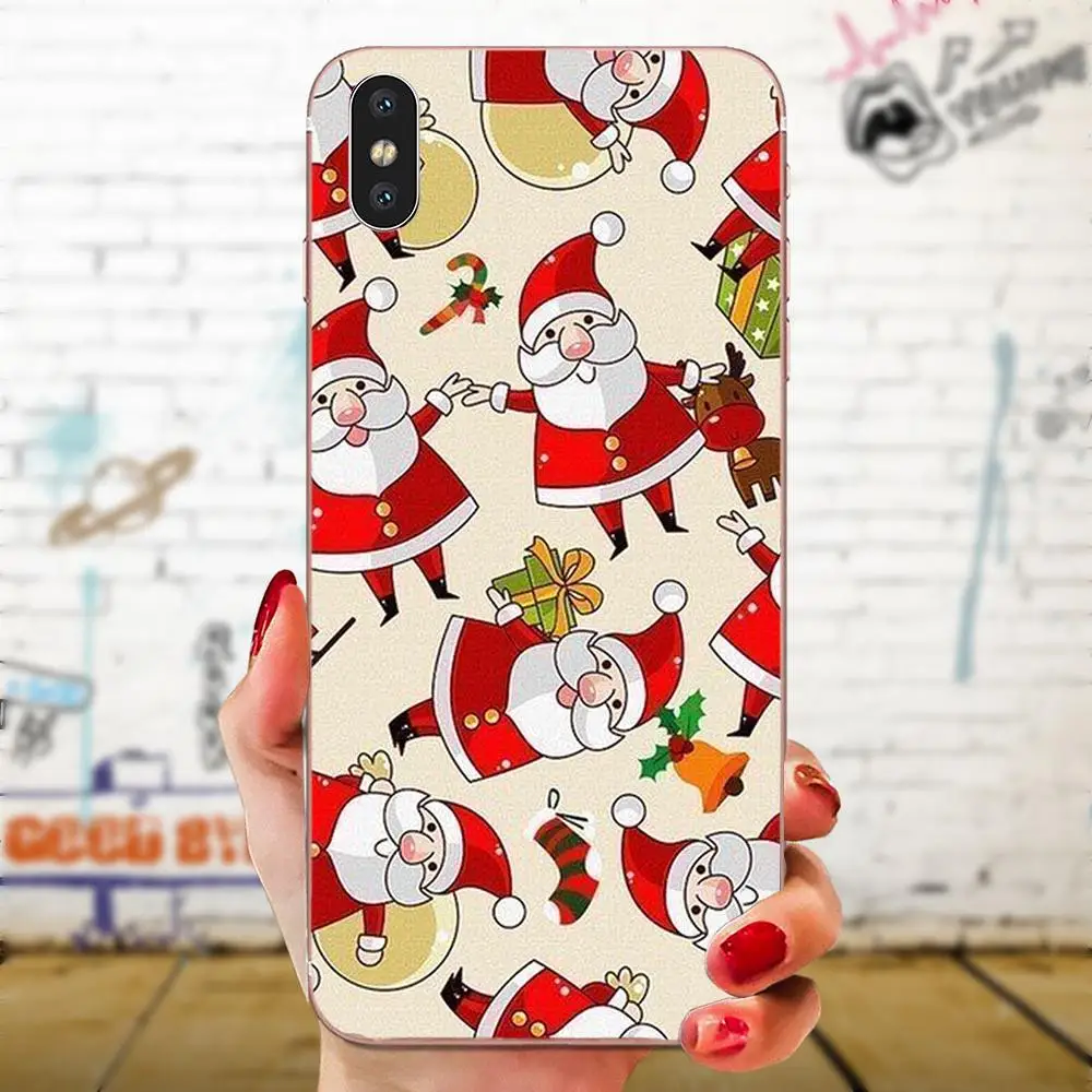 Рождество год дизайн мягких чехлов для мобильных телефонов для htc Desire 530 626 628 630 816 820 830 один A9 M7 M8 M9 M10 E9 U11 U12 жизнь плюс - Цвет: as picture