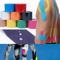 5m5cm kinesiology tape athletic muscle support sports physio therapeutic tape medical adhesive fixation pain stop muscle tapes