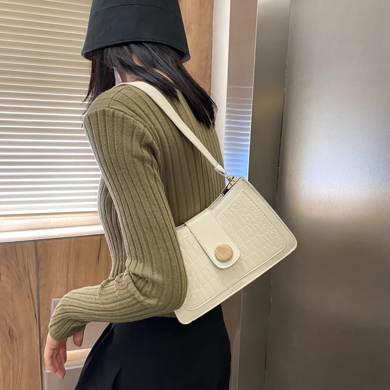 Модные текстурные женские сумочки новинка 2021 сумка на плечо с узором под кожу