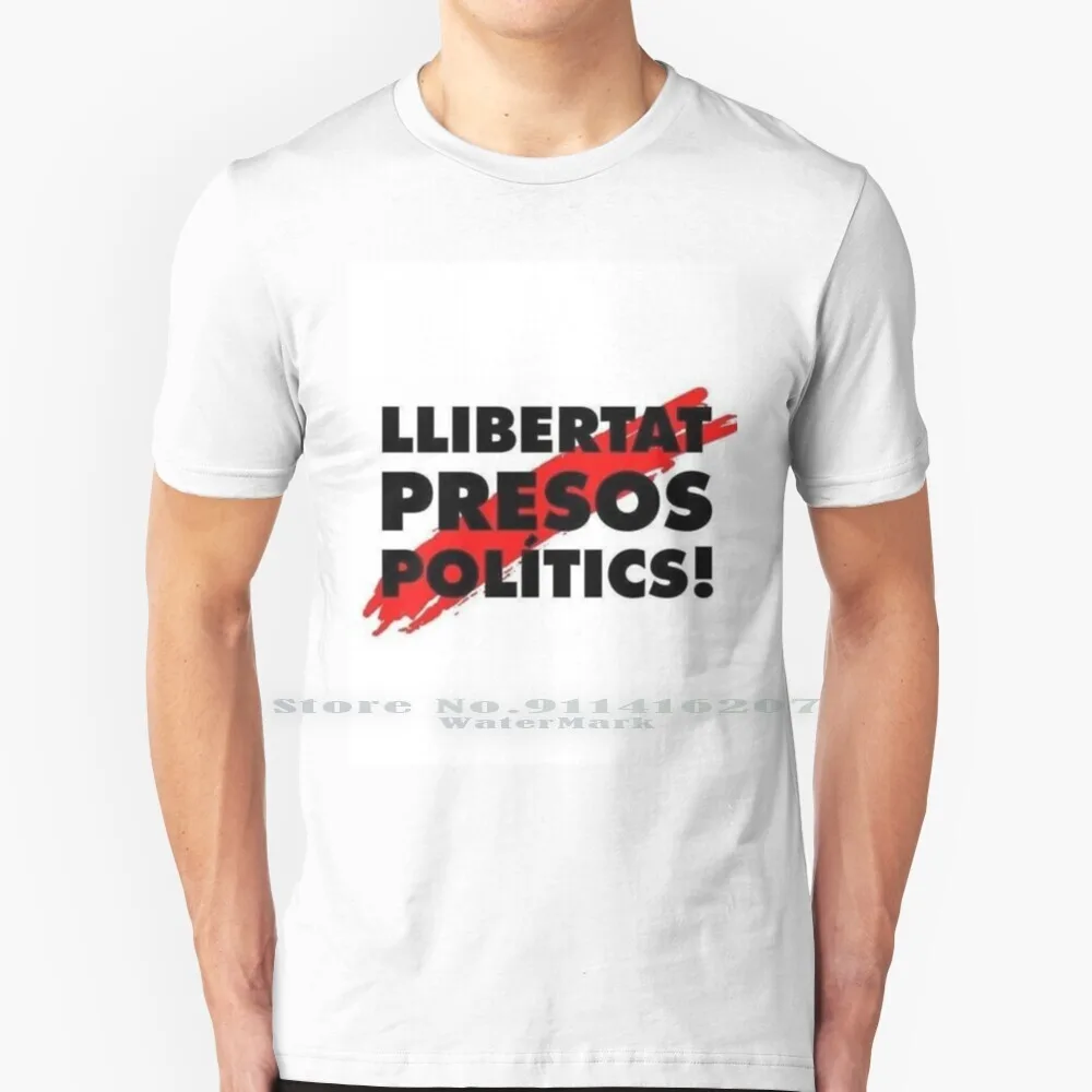 

Футболка Llibertat для полных заключенных, 100% хлопок