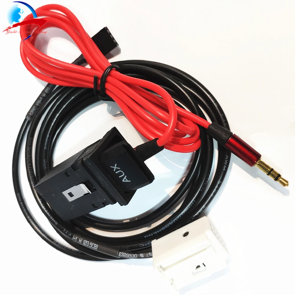 1 шт. кабель переключения AUX USB адаптер для RCD510 RNS510 RNS315 RCD310 RCD300 VW Golf/GTI/R MK5 MK6 Jetta 5KD035724 GW