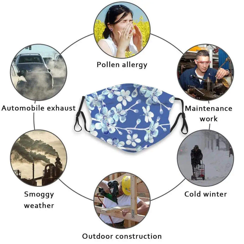 Сине белый цвет вишни китайский стиль интерьеры в стиле гамптона. Моющаяся