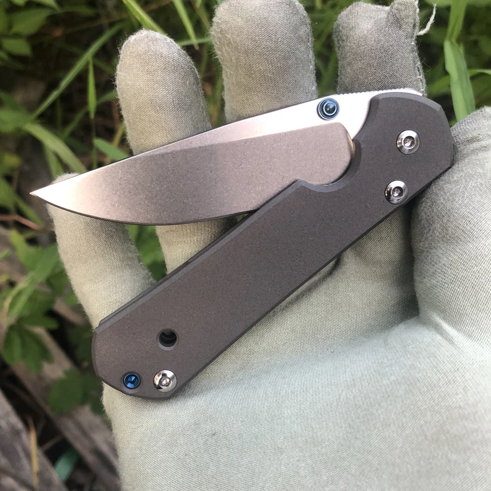 Kanedeiia маленький складной нож Sebenza 21 лезвие D2 (2 94 &quot) титановая ручка универсальный