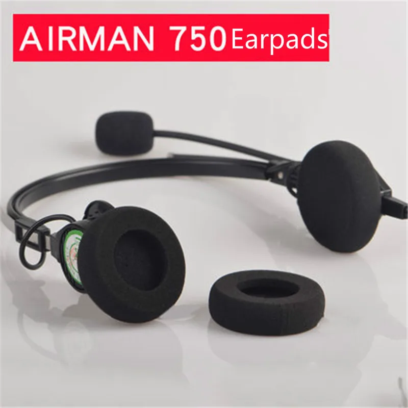 Высококачественная пена для гарнитуры Cusion Замена TELEX AIRMAN 750 Pilot наушники вкладыши